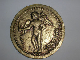 MEDALLA.CORDVBA. COLONIA PATRICIA. GRUPO NUMISMATICO DEL CIRCULO DE LA AMISTAD. CORDOBA 1973. 214 GR. 7,8 CMS (13804) - Professionali/Di Società