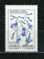 ARGENTINE : FLEUR - N° Yvert 1354a  ** PAPIER FLUO - Ongebruikt