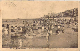 BELGIQUE - Blankenberge - Vue Générale De La Plage - Carte Postale Ancienne - Blankenberge