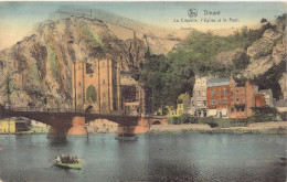 BELGIQUE - Dinant - La Citadelle, L'Eglise Et Le Pont - Carte Postale Ancienne - Dinant