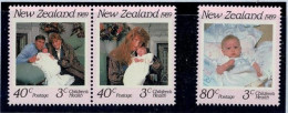 New Zealand 1989 Children's Health  Set Of 3 MNH - Neufs