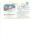 Postal Stationery Envelope Used 1988 - Antarctica, Research Expedition Ship "Akademik Fedorov" - Research Programs