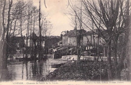 VIVONNE CHAUSSEE DU BASSIN DE LA VONNE 1906 - Vivonne