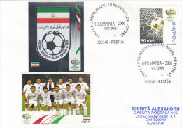 11431- GERMANY'06 SOCCER WORLD CUP, IRAN TEAM, SPECIAL COVER, 2006, ROMANIA - 2006 – Alemania
