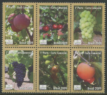 Brazil:Brasil:Unused Stamps Fruits, Grapes, 2009, MNH - Nuevos