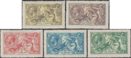 GB 1912 Y&T 153 à 156. Réimpressions Grossières Pour Boucheurs De Cases. George V 2/6, 5/, 10/ Et 1 £ - Ongebruikt