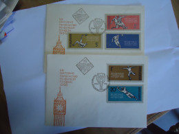 BULGARIA  2   FDC  1966  SPORTS  FOOTBALL ENGLAND 1966 - 1966 – England