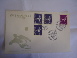 SWEDEN    FDC  1967 SPORTS HANDBALL - Handball