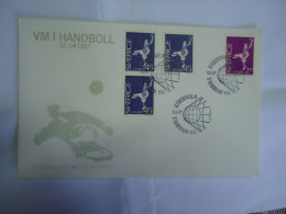 SWEDEN    FDC  1967 SPORTS HANDBALL - Handball