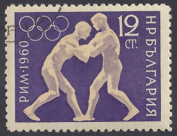 BULGARIA 1960 - Yvert 1025° - Lotta | - Lutte