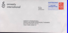 PAP AMNESTY INTERNATIONAL N°07P533 PAP106 - Listos Para Enviar: Respuesta/Lamouche