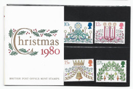 GREAT BRITAIN - CHRISTMAS 1980 - PRESENTATION PACK - Presentation Packs