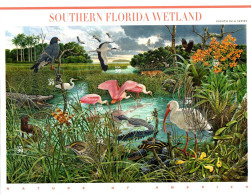 2006 U.S.A., Natura D'America Paludi Della Florida 8° Serie. Minifoglio Nuovo (**) - Sheets