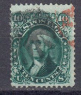 Etats Unis 1861 Yvert 22 Oblitere. Georges Washington - 1861-65 Confederate States