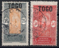 TOGO  Timbres-Poste N°108 & 109 Oblitérés TB Cote : 3€75 - Used Stamps