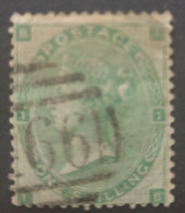 SG No. 90 (1862 - 18641s Green) - Used Stamps