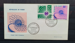 09 - 23 /  Tchad - Lettre 1er Jour - 1963 - Télécommunication Spatiale - Tchad (1960-...)