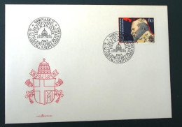 1983  Liechtenstein  FDC Michel N° 830  Pape Jean-paul Papst Johannes Paul II Sonderstempel Cachet Spécial  Marcophilie - Collections (sans Albums)