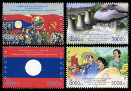 LAOS 2015 - YT 1871/74 Mi# 2289/92 MNH National Day Of Laos - Laos