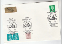 1987 BARRELS Of RUM  Cover VICTUALLERS EVENT GB Stamps Alcohol - Vins & Alcools