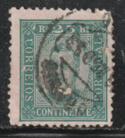 PORTUGAL 1201 // YVERT 70  (DENT.:11 1/2)  //  1892-93 - Gebraucht