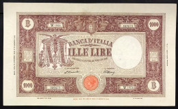 1000 Lire Grande M Testina B.I. 12 10 1946 Spl/up Naturale  LOTTO 3813 - 1.000 Lire