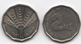 Uruguay - 2 Pesos 1981 UNC Comm. Lemberg-Zp - Uruguay