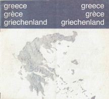 Livret Carte De La GRECE Et Des ILES GREQUES (16 Pages) Format 27 X 23 Cm - Geographische Kaarten