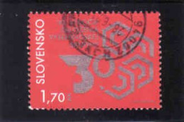 Slovakia 2021, 30th Anniversary Of The Vyšehrad Group, Used, I Will Complete Your Wantlist Of Czech Or Slovak Stamps - Gebruikt