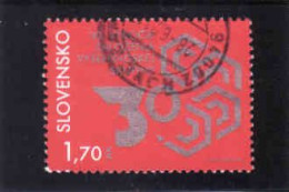 Slovakia 2021, 30th Anniversary Of The Vyšehrad Group, Used, I Will Complete Your Wantlist Of Czech Or Slovak Stamps - Usados