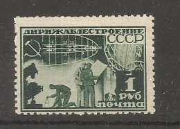 Russia Soviet Union RUSSIE USSR  Airship 1930 MH - Ongebruikt