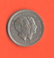 Domenicana Republica 5  Cinco Centavos 1983 Sanchez & Mella Nickel Coin - Dominicaine