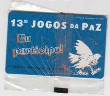 PORTUGAL 1998 JOGOS DA PAZ MINT CARD IN BLISTER - Portugal