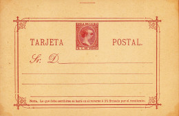 CRCOL393 ENTERO POSTAL CUBA Nº 25-6 - Cuba (1874-1898)