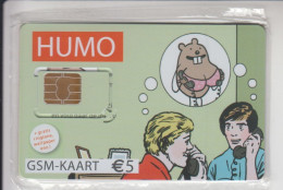 BELGIUM PROXIMUS HUMO MINT CARD IN BLISTER - [2] Tarjetas Móviles, Recargos & Prepagadas