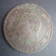 Pièce 5 Centimes Napoléon III 1853 A - 5 Centimes