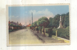 Bray Sur Somme, Avenue Aristide Briand Et Monument - Bray Sur Somme