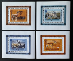 Tchad Chad Tschad 1996 Mi. Bl. A 271 A-D 271 A Rotary International Faune Fauna - Other & Unclassified