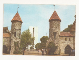 Delcampe - CP3 - Postcard - ESTONIA (CCCP) - Tallinn, Viru Towers, Uncirculated 1986 - Estland