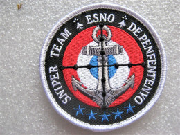 ECUSSON DES COMMANDOS MARINE DE PENFENTENYO ESNO SNIPER TEAM ETAT SUP 80MM SUR SCRATCH - Marine