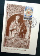 1988 France YT Tbre 2552 Entier Postal Carte Maximum 1er Jour - Strasbourg Bimiillénaire Cachet Spécial Sonderstempel - Collections (sans Albums)