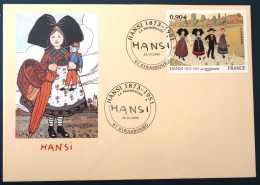 2009  France YT Tbre 4400 FDC  1er Jour Hansi La Promenade  Cachet Spécial Sonderstempel 24 10 2009 - Collections (sans Albums)