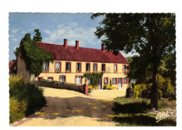 61  LONGNY Au PERCHE  HOTEL DE BROCHARD   ECRITE TIMBREE   2 SCANS - Longny Au Perche