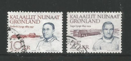 Greenland Scott # 231 - 232 Used VF.complete .......................................w65 - Gebruikt