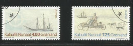 Greenland Scott # 268 - 269 Used  Complete.......................................w65 - Used Stamps