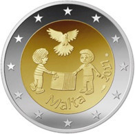 Pièce De 2 Euros (Mint) UNC - Malte - Peace - Malte