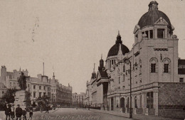 Aberdeen - Street - Wallace Statue And New Theatre - Scotland écosse - Aberdeenshire