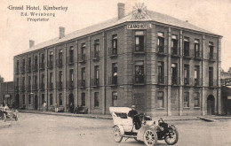 Kimberley - Grand Hôtel Ed. WEINBERG Proprietor - Automobile Voiture Auto Ancienne - Afrique Du Sud South Africa - South Africa