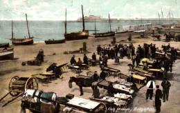 Brighton - Fish Market - Marché Aux Poissons - Attelage - Angleterre England - Brighton