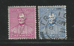 Republic Of Ireland Scott #153 - 154 Used VF............................................w68 - Usati